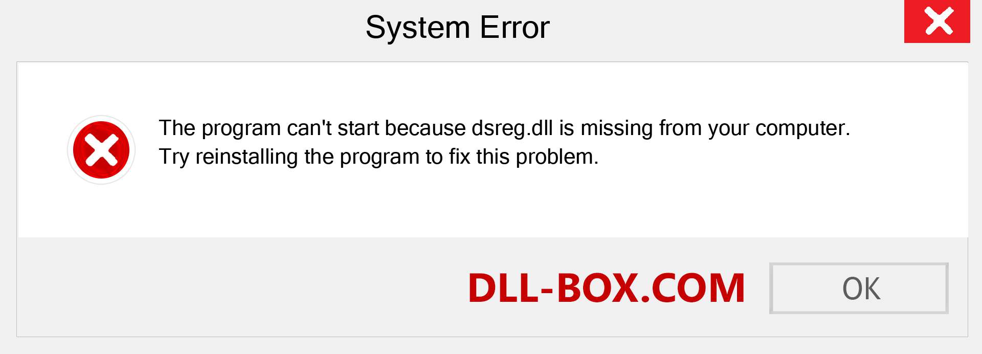  dsreg.dll file is missing?. Download for Windows 7, 8, 10 - Fix  dsreg dll Missing Error on Windows, photos, images