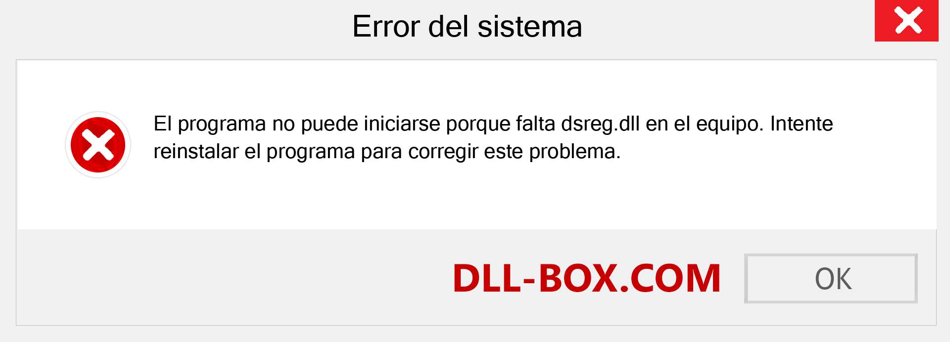 ¿Falta el archivo dsreg.dll ?. Descargar para Windows 7, 8, 10 - Corregir dsreg dll Missing Error en Windows, fotos, imágenes